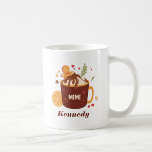 Caneca De Café Chocolate Quente Cinto com Gingerpão