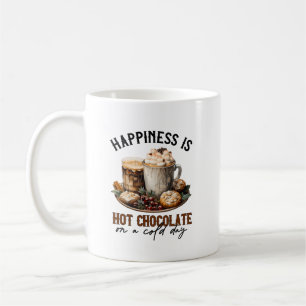 Caneca De Café Chocolate quente da temporada de inverno