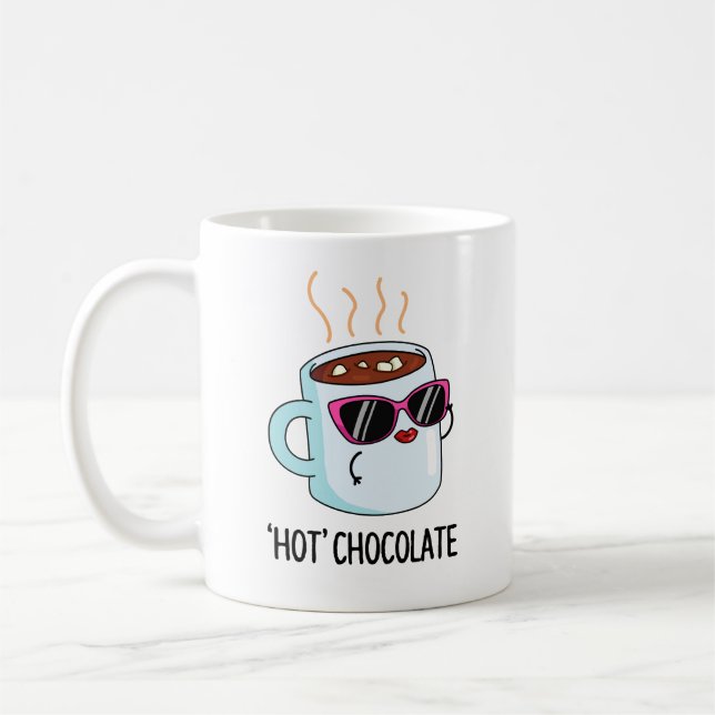 Caneca De Café Chocolate Quente Engraçado Bebida Arma (Esquerda)
