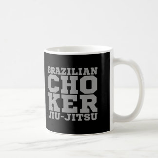 Caneca De Café CHOKER - brasileiro Jiu-Jitsu v07 do amor de I,