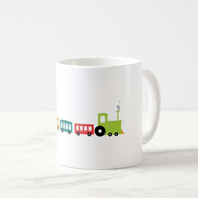 Caneca De Café Choo Choo Train (Frente Esquerda)