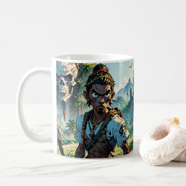 Caneca De Café Choon FantWerkz™ Series-01 (Com Donut)