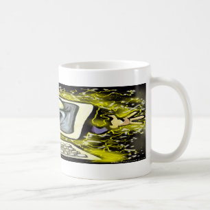 Caneca De Café Choque de Computador
