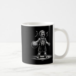 Caneca De Café Chorar Luka Reclamando E Gritando Com O Árbitro