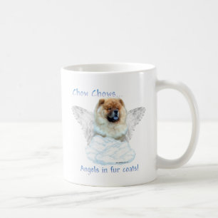 Caneca De Café Chow Chow Angel
