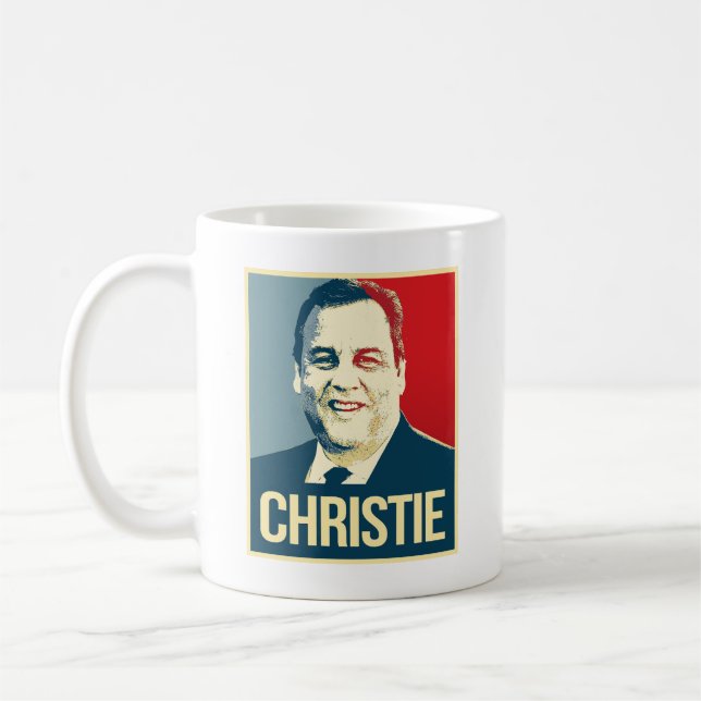 Caneca De Café Chris Christie (Esquerda)