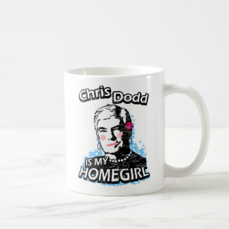 Caneca De Café Chris Dodd é meu homegirl