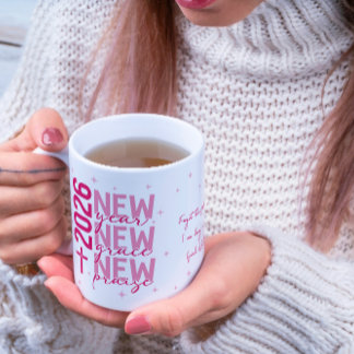 Caneca De Café Christian 2026 New Year Custom Scripture Cross