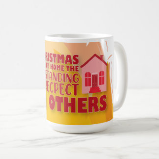 Caneca De Café Christian Christmas fire mug