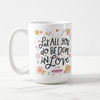 Caneca De Café Christian Coffee Mug - Feito no Amor