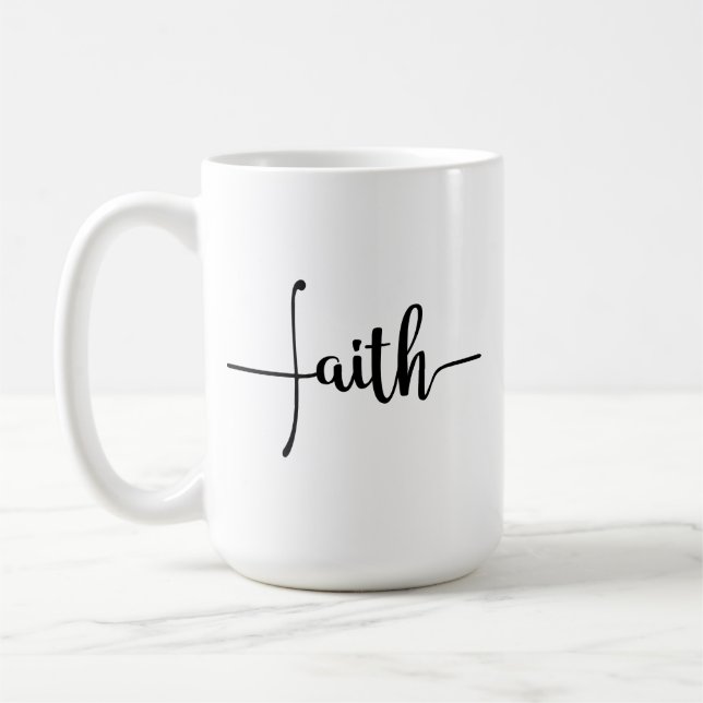 Caneca De Café Christian Faith Coffee Mug (Esquerda)