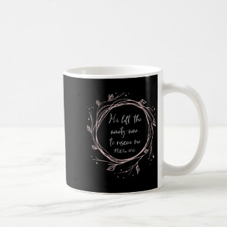 Caneca De Café Christian Gift - Ele Deixou 90 Para Salvá-La