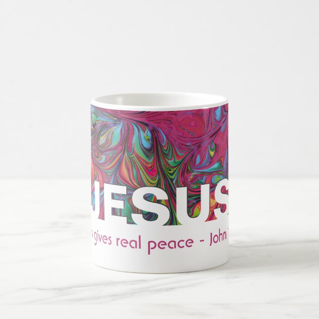 Caneca De Café Christian JESUS dá um verdadeiro PINK Personalizad (Centro)