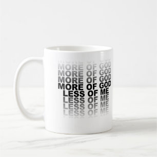 Caneca De Café Christian More of God Mess of Me