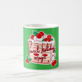 Caneca De Café Christmas Cake
