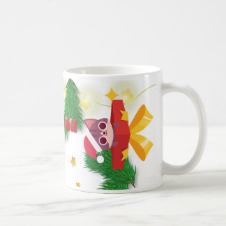 Caneca De Café Christmas Cat Miau