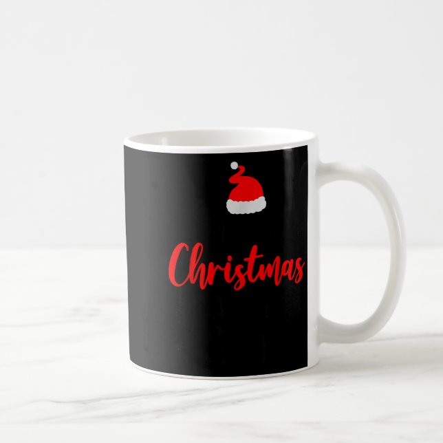 Caneca De Café Christmas Crew Funny Matching Squad Pajamas Xmas G (Direita)
