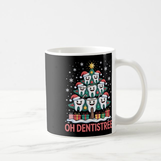 Caneca De Café Christmas Dental Squad Oh Dentistree  (Direita)