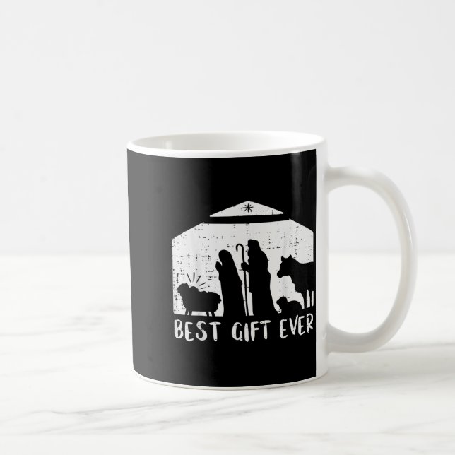Caneca De Café Christmas Gift Nativity Xmas Christian Men Women K (Direita)