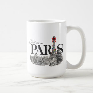 Caneca De Café Christmas In Paris Mug