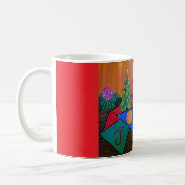 Caneca De Café Christmas Joy Classic Mug (Esquerda)