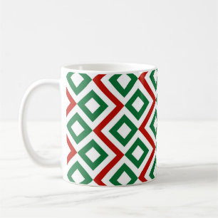 Caneca De Café Christmas Meander