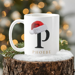 Caneca De Café Christmas Monogram Mug