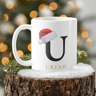 Caneca De Café Christmas Monogram Mug