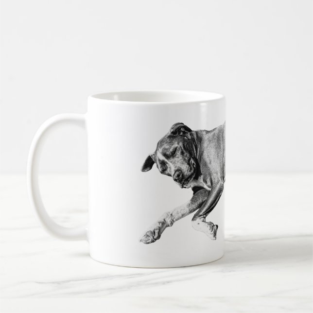 Caneca De Café Christmas Nap, Pit Mix Peace (Esquerda)