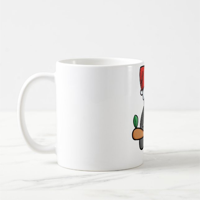 Caneca De Café Christmas Parrot (Esquerda)