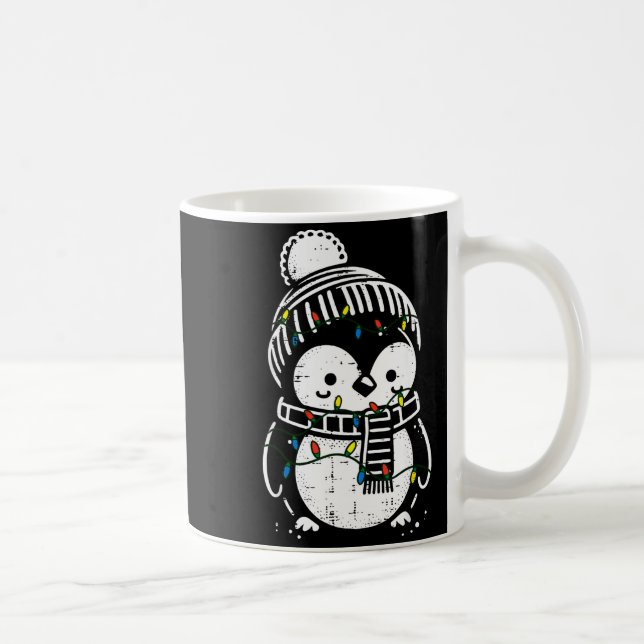 Caneca De Café Christmas Penguin F Cute Xmas Boys Girls Kids Todd (Direita)