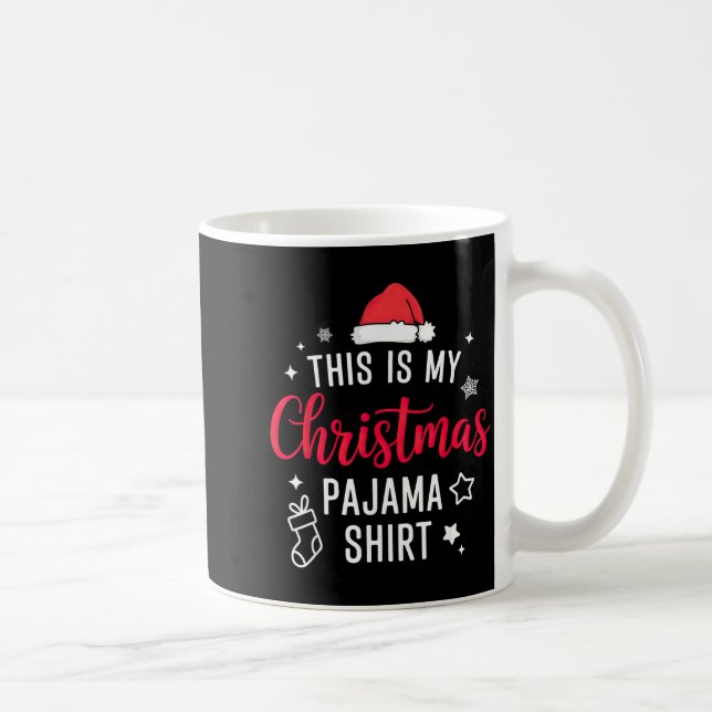 Caneca De Café Christmas Pj Pajama Pjs  (Direita)