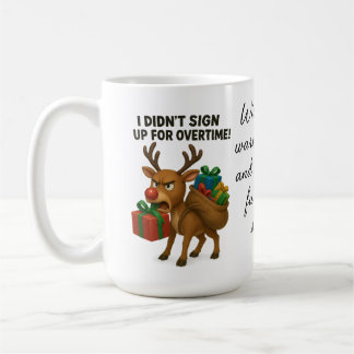 Caneca De Café Christmas Reindeer Mug 