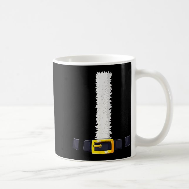 Caneca De Café Christmas Santa-santa Claus Costume Fun Santa Suit (Direita)