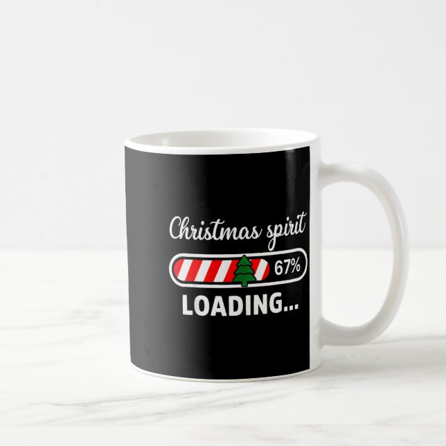 Caneca De Café Christmas Srit Loading 67 Meme Boys Kids Gen Z Alp (Direita)