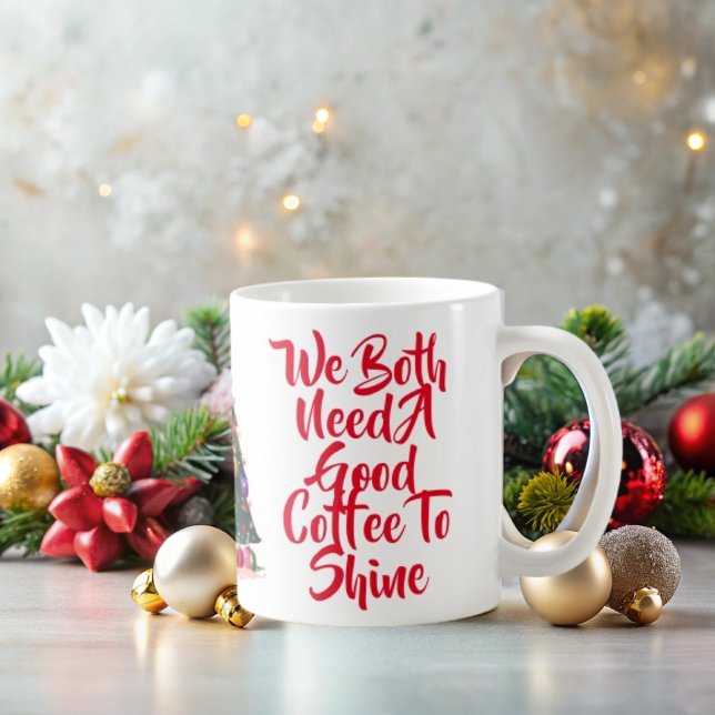 Caneca De Café Christmas Tree (Criador carregado)