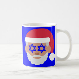 Caneca De Café christmukkah santa claus emoji