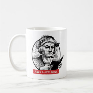 Caneca De Café Christopher Columbus lê livros proibidos