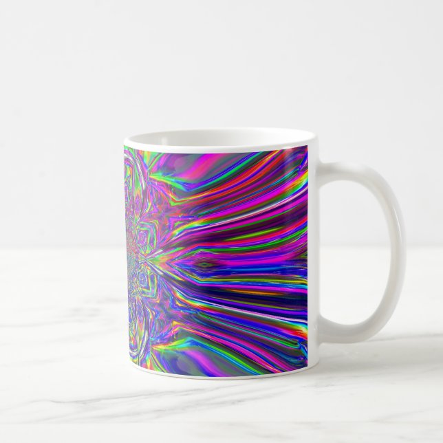 Caneca De Café Chrome Laser Wave Mug (Direita)