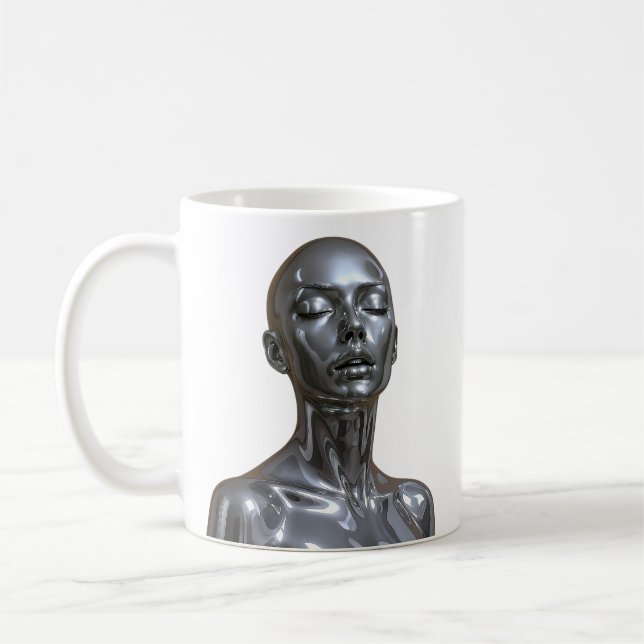 Caneca De Café Chrome Serenity (Esquerda)