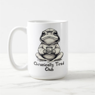Caneca De Café Chronically Tired Club Frog cups – Coffee Frog