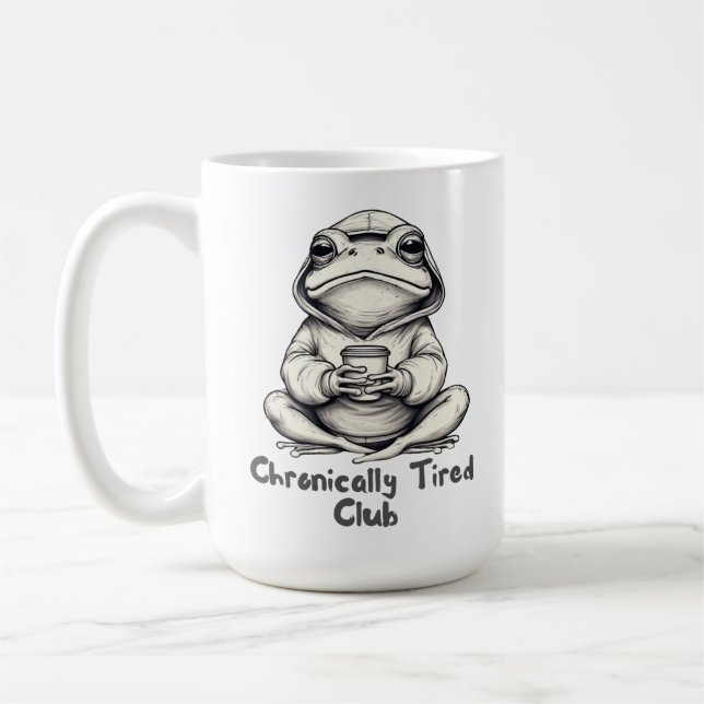 Caneca De Café Chronically Tired Club Frog cups –  Coffee Frog (Esquerda)