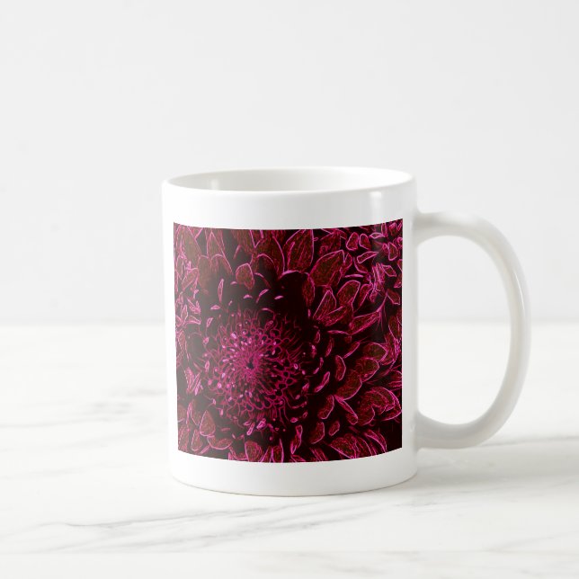 Caneca De Café Chrysanthemum (Direita)