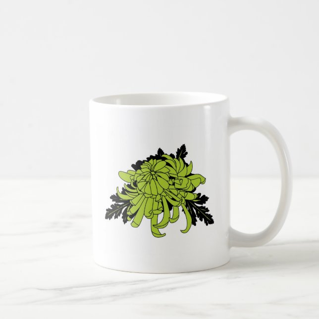Caneca De Café Chrysanthemum (Direita)