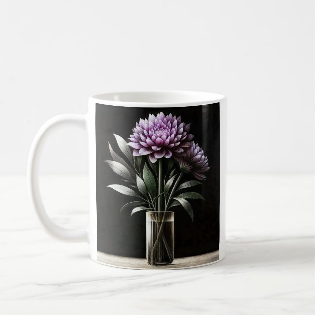 Caneca De Café Chrysanthemum (Esquerda)