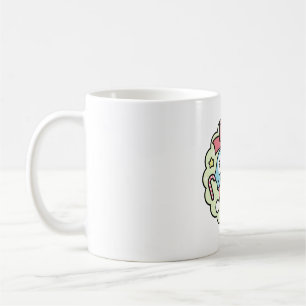 Caneca De Café Chubby Bird Adventures Christmas Wreath