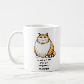 Caneca De Café Chubby Cat Mug