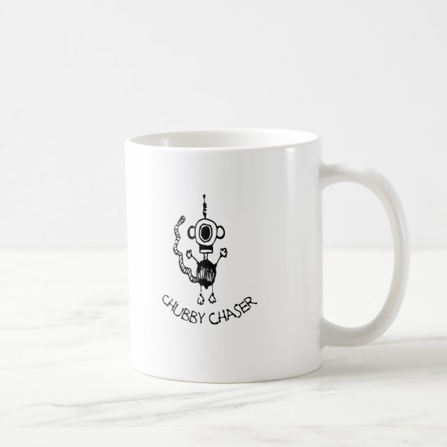 Caneca De Café Chubby Chaser (Direita)