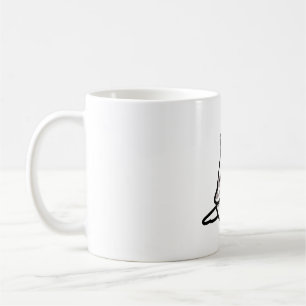 Caneca De Café Chubby Cinnamon White Pied Cockatiel
