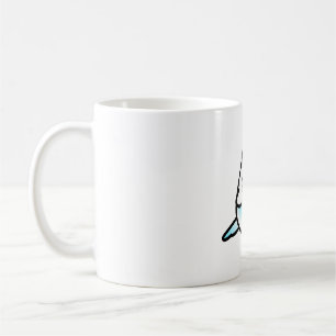 Caneca De Café Chubby Dominant Pied Sky-blue Budget - Masculino